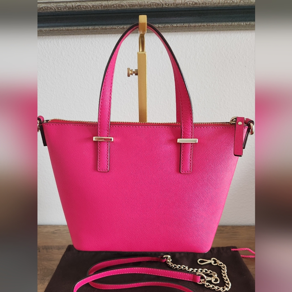EUC Kate Spade Pink Crossbody - Picture 2 of 16